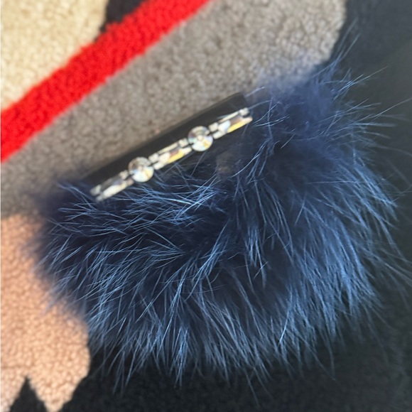 New Fendi Fur Jacket Eyes on Back Zip - Picture 2 of 11